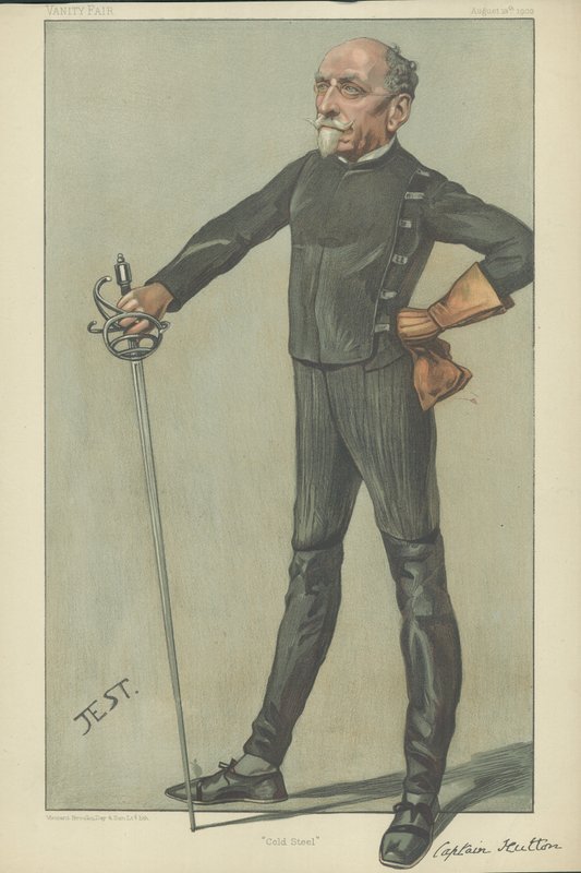 Captain Alfred Hutton FSA by English School