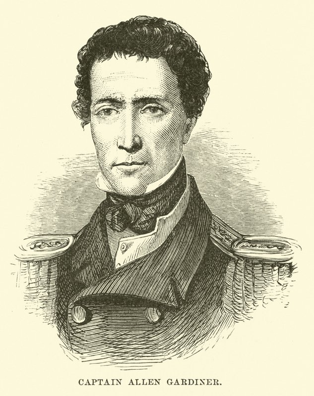 Captain Allen Gardiner by English School