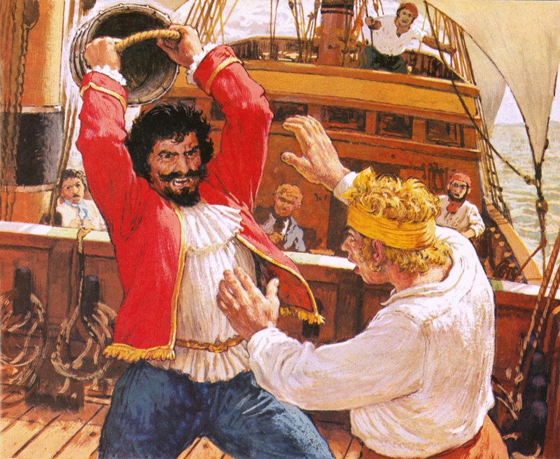 Captain Kidd Striking More by English School