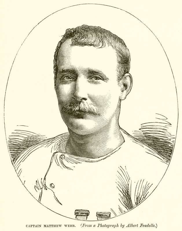 Captain Matthew Webb by English School