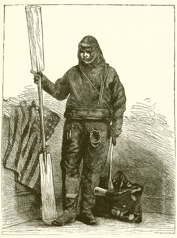 Captain Paul Boyton by English School