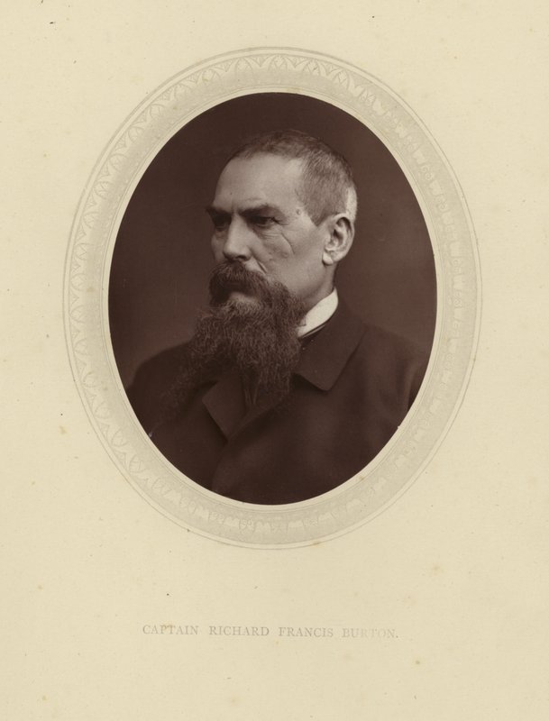 Captain Richard Francis Burton by English School