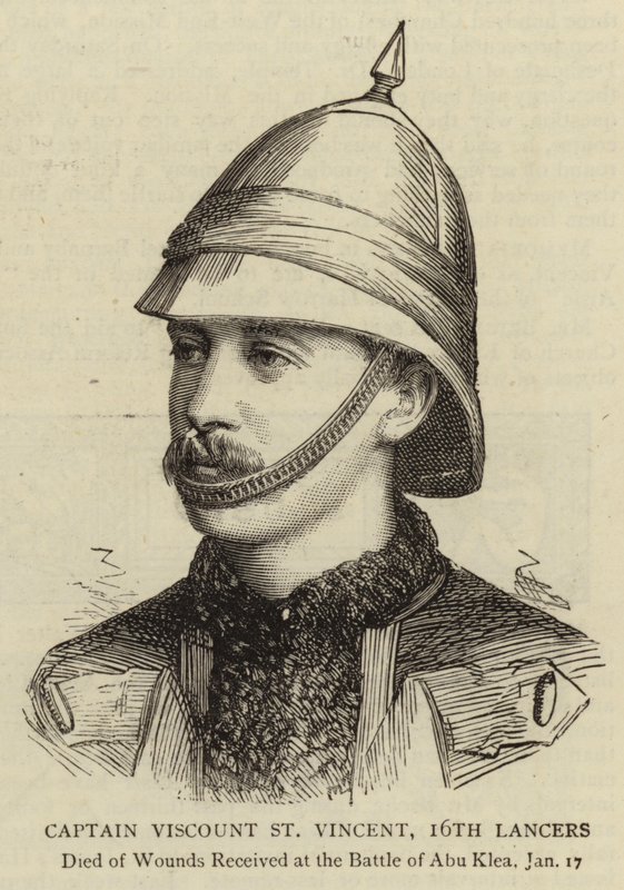 Captain Viscount St Vincent by English School