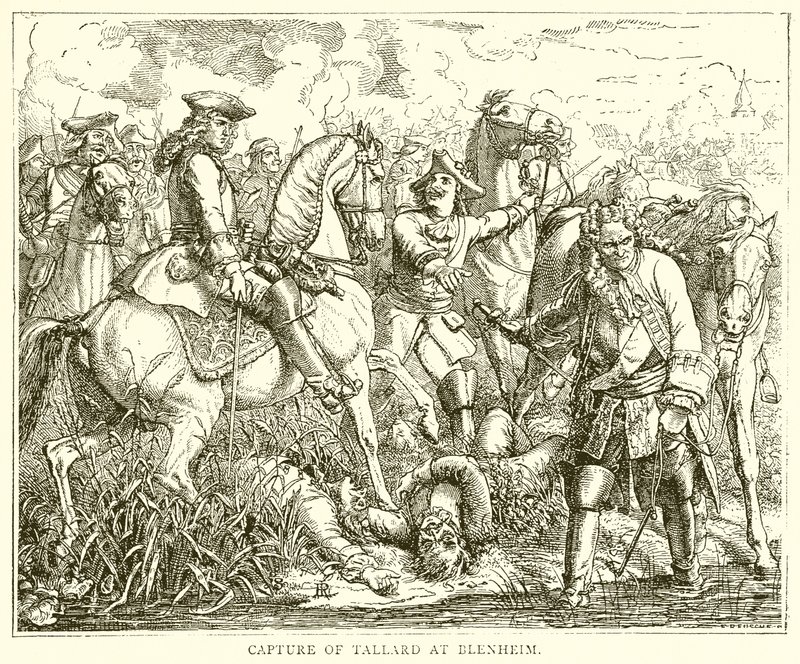 Capture of Tallard at Blenheim by English School