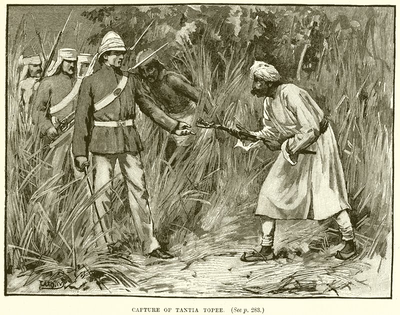 Capture of Tantia Topee by English School