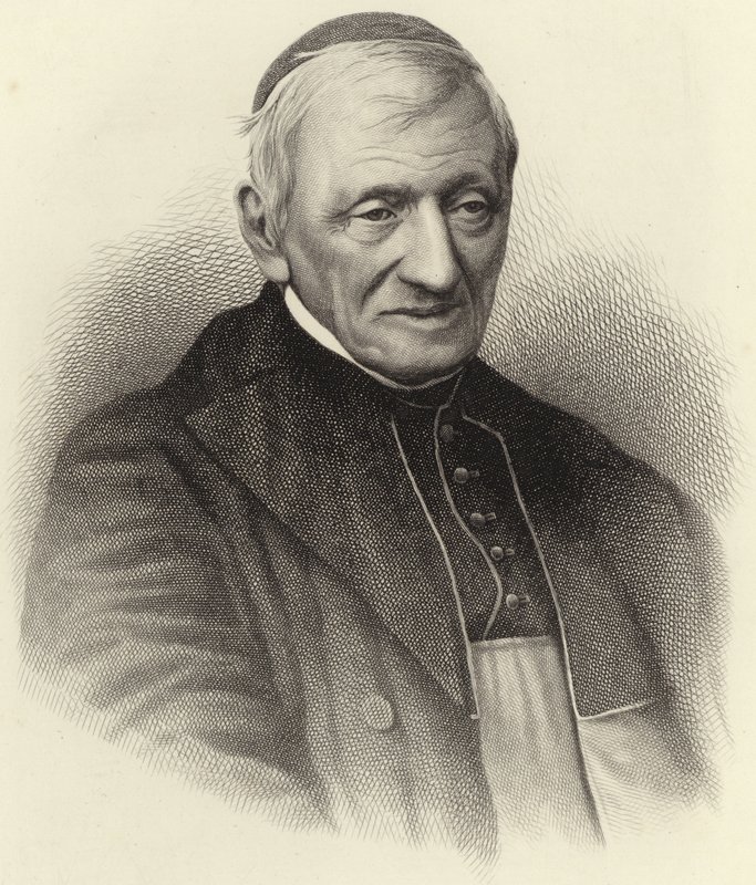 Cardinal Newman by English School
