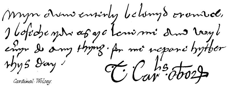 Cardinal Wolsey by English School