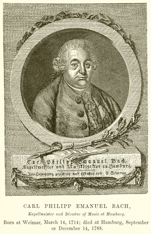 Carl Philipp Emanuel Bach by English School