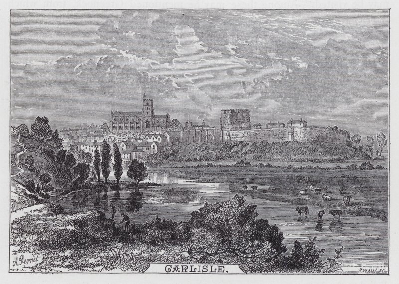 Carlisle (engraving) by English School