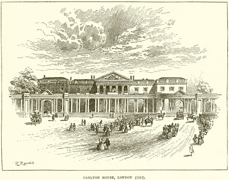 Carlton House, London by English School