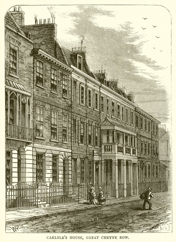 Carlyles House, Great Cheyne Row by English School