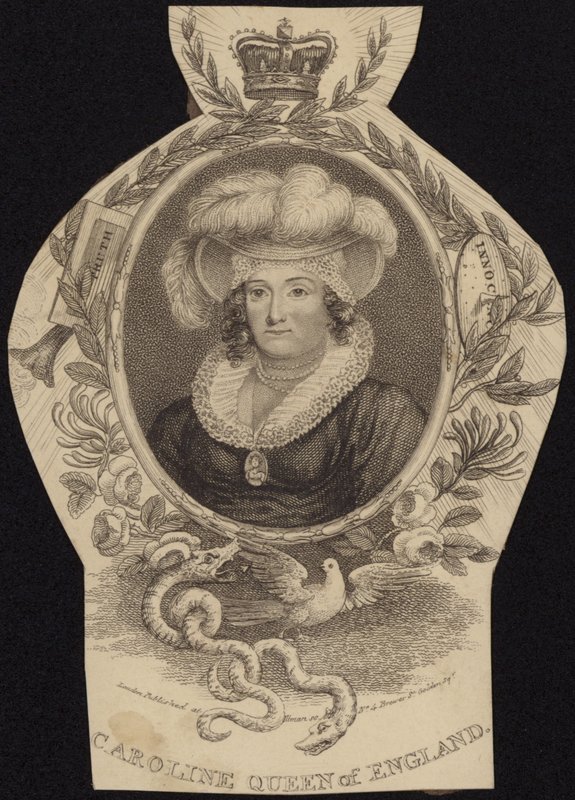 Caroline of Brunswick by English School