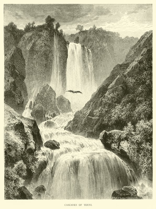 Cascades of Terni by English School