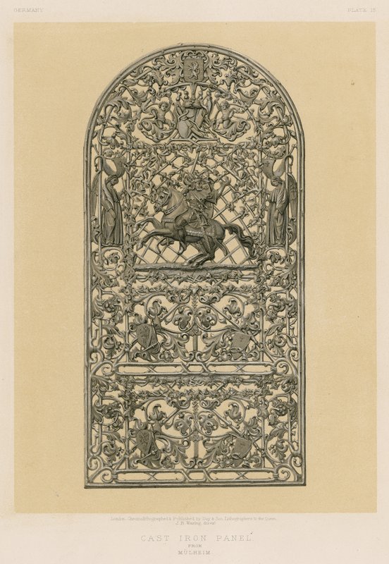 Cast Iron Panel from Mulheim by English School