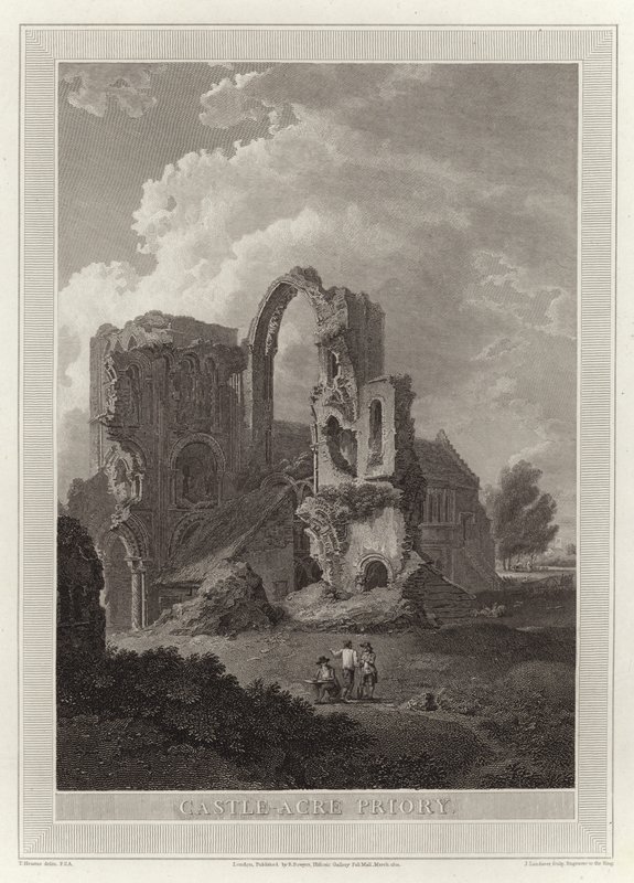 Castle Acre Priory by English School