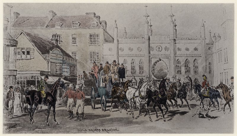 Castle Square, Brighton by English School