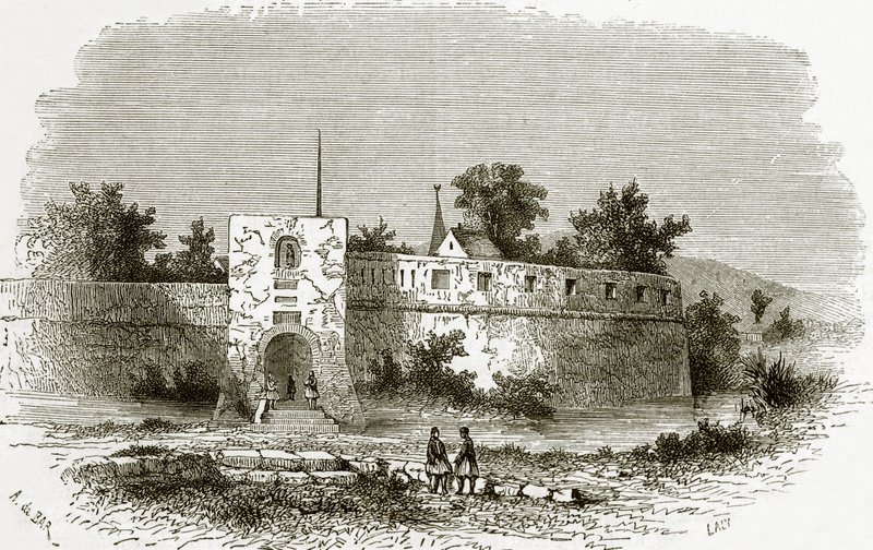 Castle of Trebigne by English School