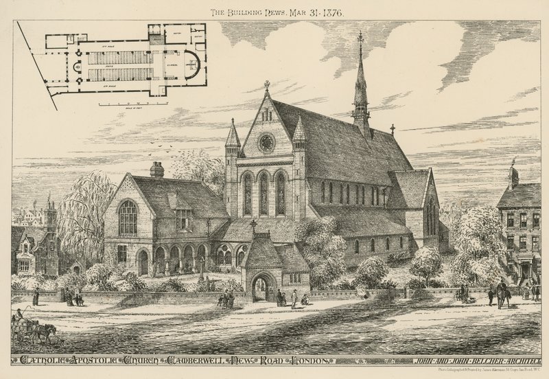 Catholic Apostolic Church in Camberwell by English School