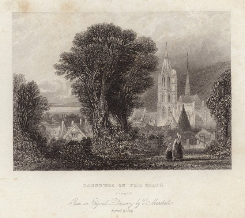 Caudebec on the Seine by English School