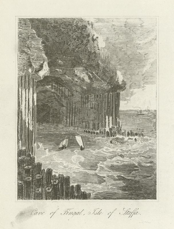 Cave of Fingal, Isle of Staffa by English School