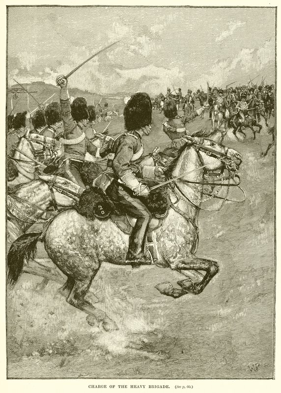 Charge of the Heavy Brigade by English School