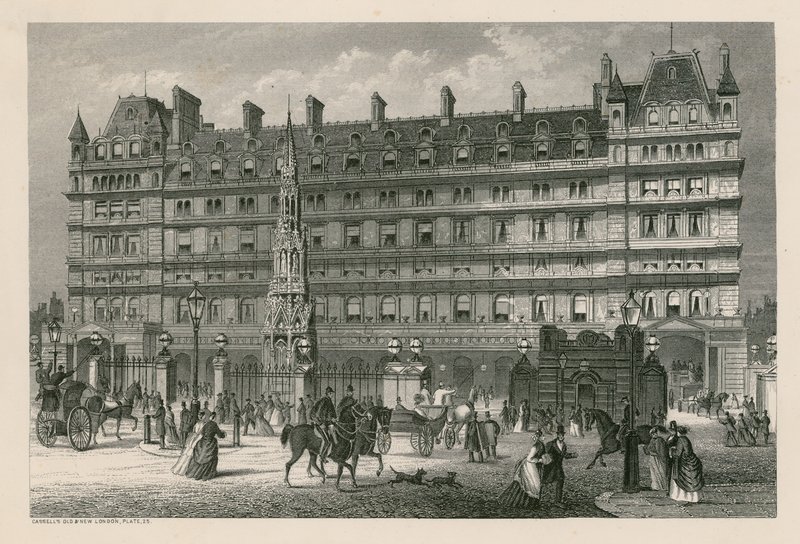 Charing Cross Railway Station, London by English School