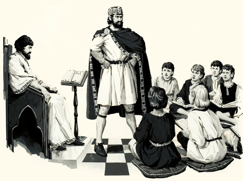 Charlemagne by English School