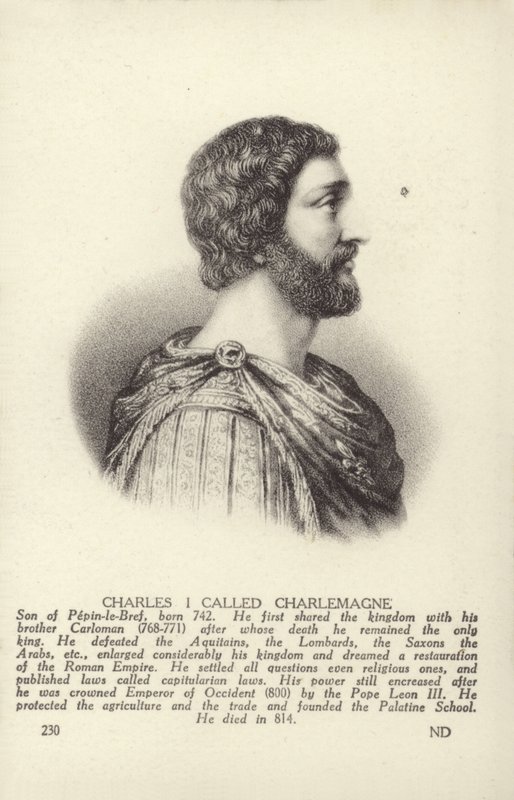 Charlemagne by English School