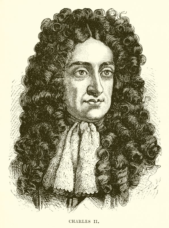 Charles II by English School