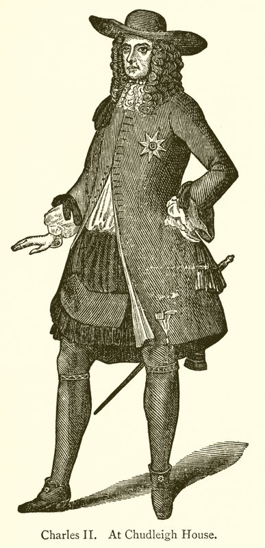 Charles II at Chudleigh House by English School