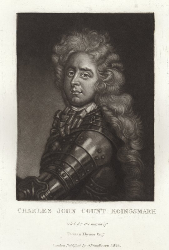 Charles John Count Koingsmark by English School
