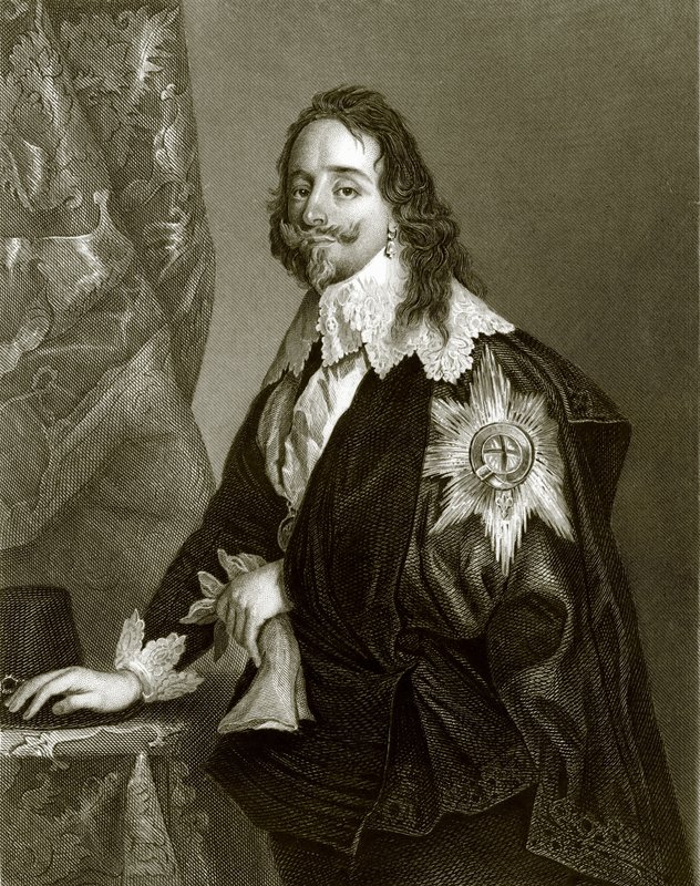 Charles I by English School