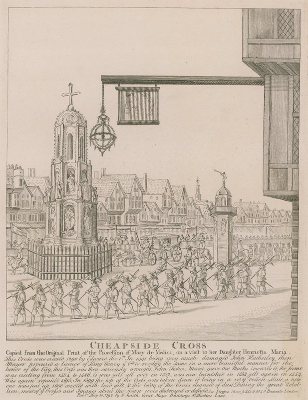 Cheapside cross by English School
