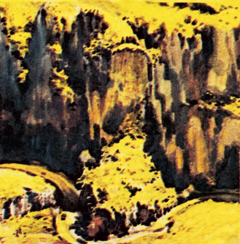 Cheddar Gorge by English School