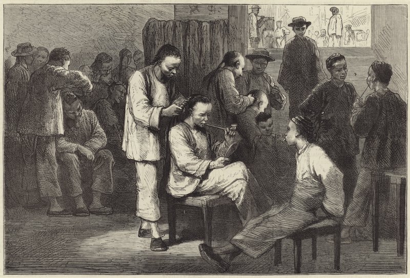 Chinese Life in California by English School