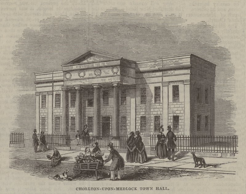 Chorlton-upon-Medlock Town Hall by English School