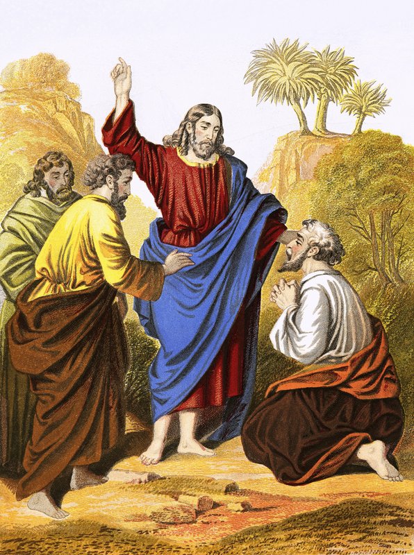 Christ Maketh the Deaf to Hear by English School