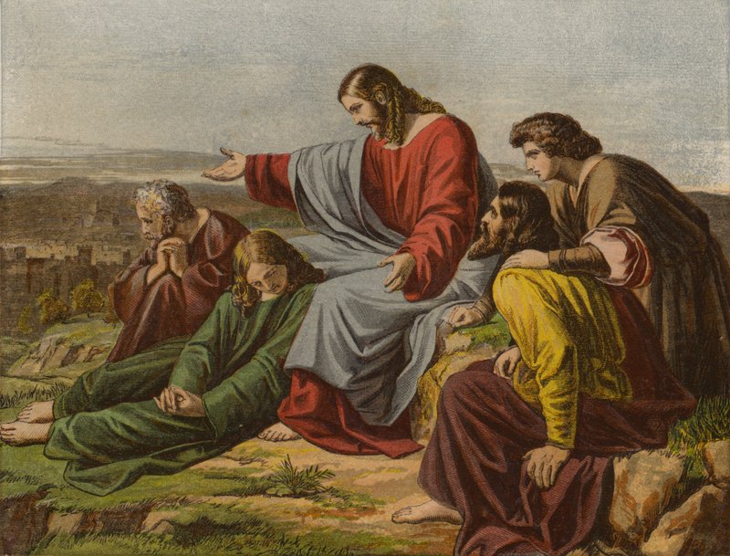 Christ weeping over Jerusalem by English School