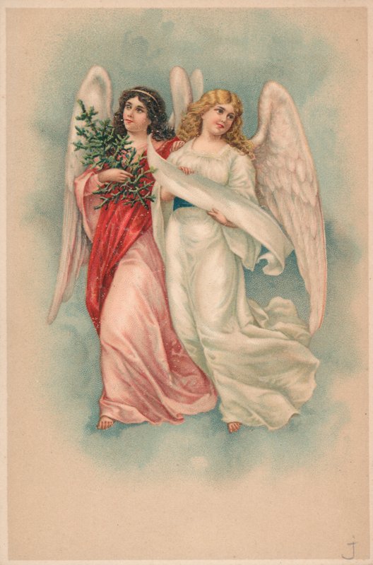 Christmas Angels by English School