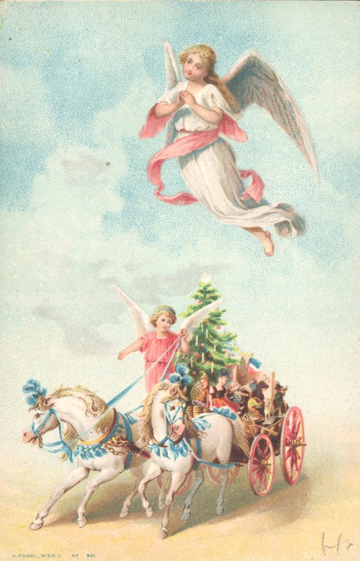 Christmas Angels by English School
