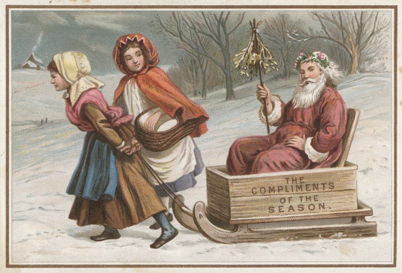 Christmas Card by English School