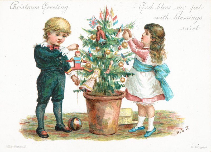 Christmas Card by English School