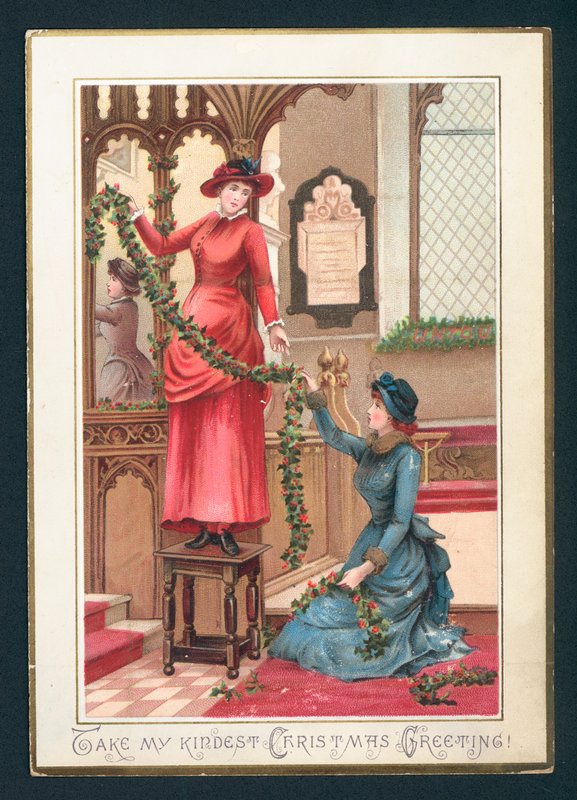 Christmas Card by English School