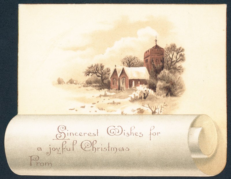 Church in the Snow by English School
