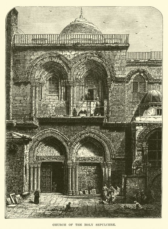 Church of the Holy Sepulchre by English School