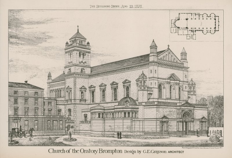 Church of the Oratory Brompton by English School