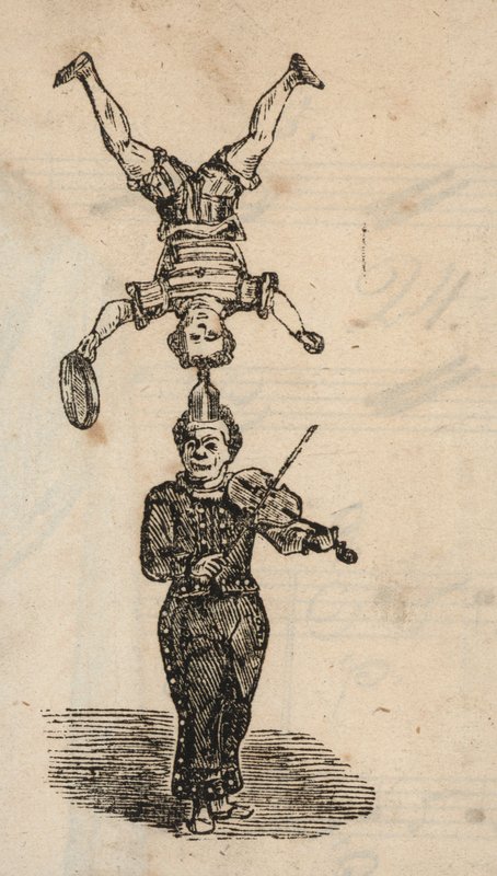 Circus Acrobats by English School