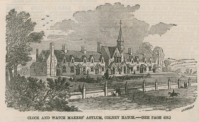 Clock and Watch Makers Asylum by English School