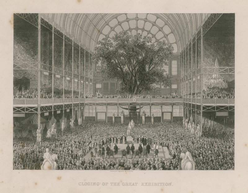 Closing of the Great Exhibition by English School