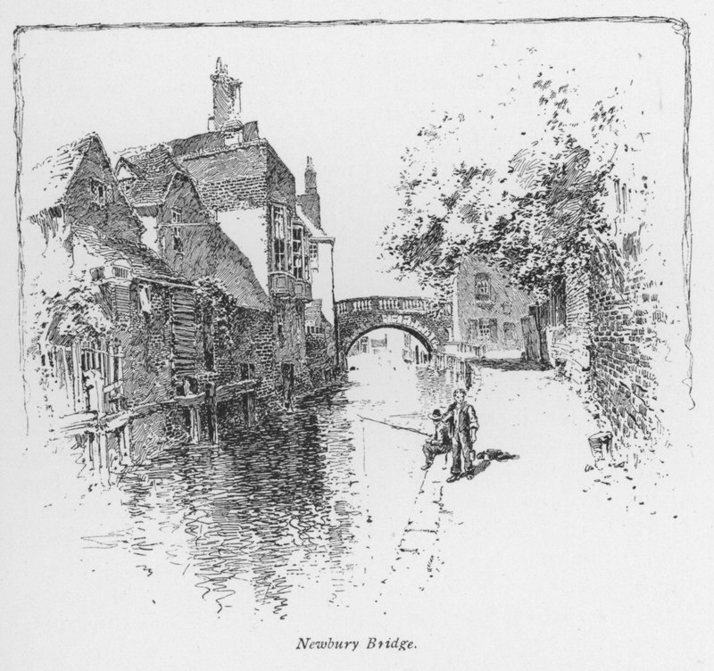 Coaching: Newbury Bridge by English School